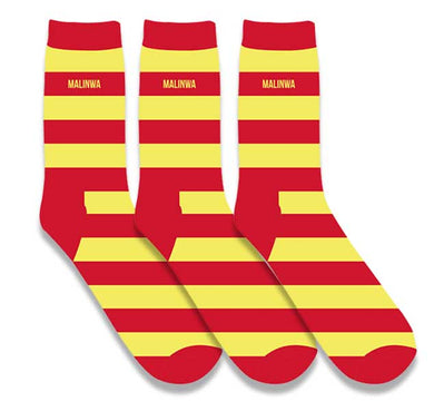 3 paar fanatieke Malinwa sokken